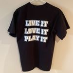 Gildan women’s medium lacrosse T-shirt Photo 2