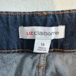 Liz Claiborne  size 14 high-rise wide leg cropped trousers NWT Photo 1