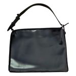 3.1 Phillip Lim  Geometric Blue Cream Black Silver Patent Leather Clutch Bag Photo 2
