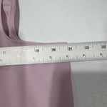 Maurice's Women’s Blouse Sleeveless Button Up Tank Top Work Pinkish Lavender Sz L Photo 7