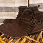 Earth Origins  Brown‎ Ankle Boots Size 8 Photo 0