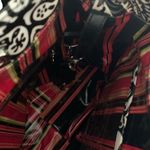 GIGI Hill Black & White Coated Canvas BackPack Sling Purse Shoulder Bag Photo 5