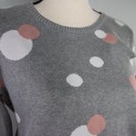 Premise  sweater grey‎ color polka dots, size Large Photo 4