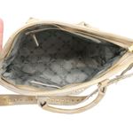 Aimee Kestenberg NWT  Biker Babe Convertible Satchel Shoulder Bag Gold Brushed Photo 9