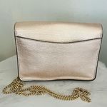 Coach  Women's‎ Turnlock Chain Crossbody Leather Bag, Platinum/Gold, NWOT Photo 14