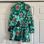 Banana Republic Floral Pattern Trench Coat Photo 3