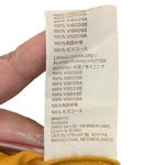 Anthropologie  Let Me Be Juliet Maxi Dress XS Mustard Sequin Sheer Embellished Photo 8