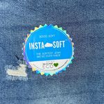 Wallflower Ultra Fit Blue Jeans Women's 14W Regular Distressed Soft New Photo 2