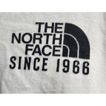The North Face Womens Long Sleeve T Shirt Size M Graphic Print White Since 1966 Photo 1