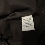 Anthropologie Bailey 44 Black Leather Trim Tweed Jacket Size 0 Photo 5