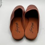 Free People NWB  Reese Flat leather mules size 36 US 5.5 brown 1769 Photo 8