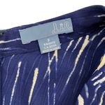 Anthropologie Dil 2 Blue Skirt Flare Back Zip Boho Cottagecore Festival Photo 4