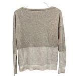 Banana Republic XS Neutral Cotton Blend Pullover Color Block Sweater Photo 3