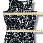 Calvin Klein Abstract Print Elastic Waist Wide Leg Sleeveless Jumpsuit Black 8 Photo 11