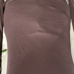Mono B Chocolate Long Sleeve Top Brown Size M Photo 1