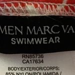 Carmen Marc Valvo  “Trinidad” one-piece swimsuit with side cut-outs. Size 6. EUC Photo 9