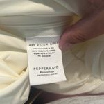 Blu Pepper NWT Peppermayo Exclusive - Call Me Never Tiered Mini Skirt - Ivory 6 Photo 9