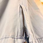 ZARA Light Wash Short Sleeve Denim Jumpsuit – Size M Photo 5