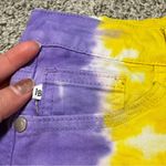 Judy Blue  Tie Dye Snow Cone Cut Off High Waisted Shorts Size Large EUC Photo 2