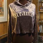 Essue Velvety Cropped Sweatshirt DREAMER hoodie, Photo 4