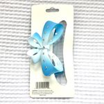 NWT Blossom Blue Gradient Rhinestone Gem Bow Coquette Cute Hair Clip Photo 3