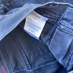 Style & Co . black denim, distressed, jeans, slim leg, 8 petite short Photo 2