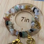 β¨ Handcraft Beaded Charm Bracelets β Set of 3 β Boho Luxe Vibes Red Photo 5