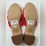 Nine West Red Floral Robertson Slide Sandal, Sz 8.5, NWT Photo 5
