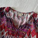 Ariat  Boho Ikat Peasant Blouse, Small Photo 3