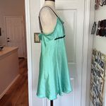 Y2k vintage babydoll satin slip dress Green Size L Photo 10