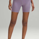 Lululemon  Align High-Rise Shorts 6” Purple Ash Size 6 Like New Photo 0