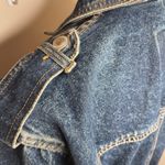 Vintage Helium Woman's Denim Jacket Size Small 90s Blue Size M Photo 3