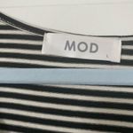 Mod stripe romper Black Size L Photo 1
