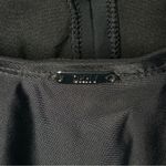 DKNY NEW black ruffle plunge neck tankini swim top women’s size large Photo 6