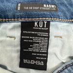 Kut From The Kloth  Size 8 Naomi Fab Ab Straight Leg Distressed Medium Wash Photo 10