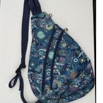 Sakroots On The Go Sling Crossbody Backpack Zip Bag Vacation Cruise Beach Floral Photo 0