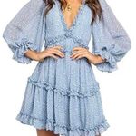 Adorable Carolina Blue Mini Dress Size L Photo 0