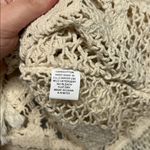 Raga  Crochet Fringe Poncho The Betsy Festival Boho Indie Cottage Size Small Photo 3