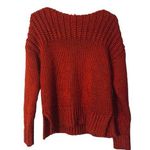 Universal Threads Universal Thread Red Long Sleeve Thick Knit Warm Cozy Sweater Women Sz M Photo 0