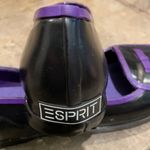 Esprit Black Purple Rubber Rain Flats Loafers Womens Sz 9 Slip-on Shoes Classic Photo 9