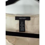 Alfani  Sheer Floral Burnout Blouse Top Size M Romantic Boho Fairy Ethereal Photo 3