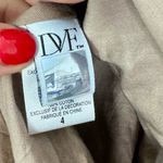 Diane Von Furstenberg  Sporti Nylon Trench Jacket Coat Camel Beige Photo 3