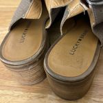 Lucky Brand Lucky‎ Brand Lideton Tan Heeled Mule Size 8.5 Photo 4