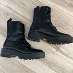 Vibram GDF  soles black strappy moto grunge emo Women’s Size 6 Photo 4