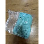 Umgee  Linen Blend Blouse Shirt Women Size Small‎  Fringe Hem Crochet Sleeve Boho Photo 9