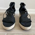 Eileen Fisher NEW Wanda Wedge Espadrille Sandal Black Women's Sz 9.5 MSRP $195 Photo 8