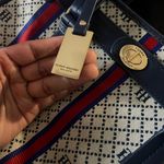 Tommy Hilfiger Navy and Red Monogram Bag Photo 4