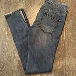 Free People  Women's Distressed Straight Leg Jeans Blue Size 26 Zip Fly Denim Photo 8