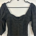 NWT Klesis Black Ruffle Sweetheart Mini Dress Size Small Photo 1