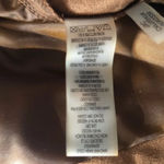 Calvin Klein Brown Faux Suede Cropped Pant Size 14 High Rise Straight Leg NWT Photo 11